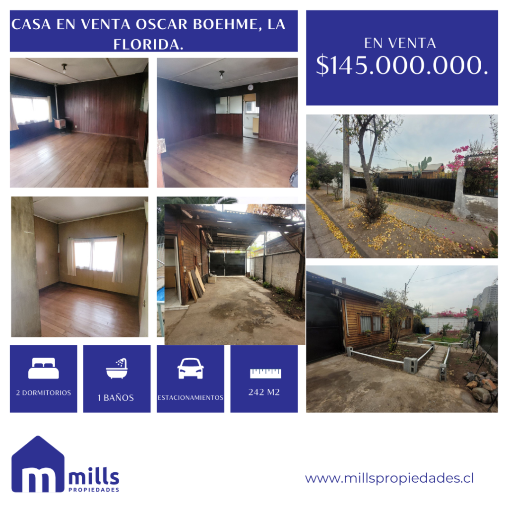 Vendo casa excelente Ubicación, Walker Martínez Colombia (Oscar Boehme)